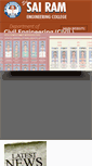 Mobile Screenshot of civil.sairam.edu.in
