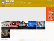 Tablet Screenshot of it.sairam.edu.in